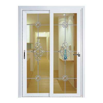 pvc sliding toilet door for house