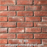 China classic old red brick wall panel veneer cladding manufacturer factory supplier