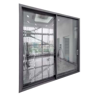 Luxury Aluminum Exterior Double Glass sliding Entry Door