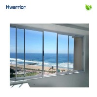 Chinese Top Brand High quality Bulletproof Sliding Window With Aluminum Frame and Double Tempered Glass Made In China